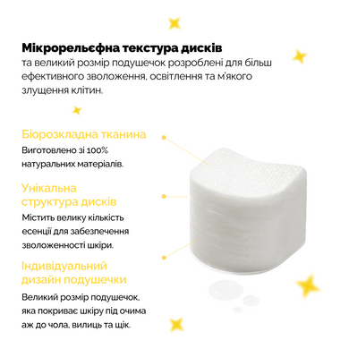 Зволожувальні тонер-педи для сяйва шкіри Needly Vita C Glow Jelly Pad, 60 шт 8809455422472 Купити в Україні