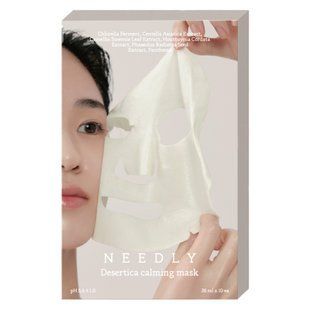 Тканинна маска для глибокого зволоження Needly Desertica Calming Mask, 26 мл * 10 шт 8809455421413 Купити в Україні