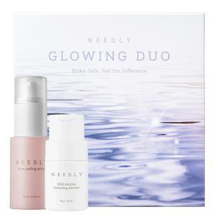 Набір для м'якого очищення та освітлення шкіри Needly Glowing duo, 2 в 1 8809694029218 Купити в Україні