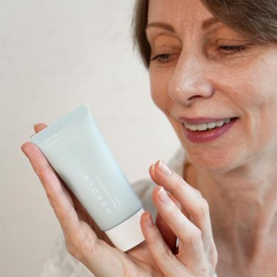 Зволожуючий сонцезахисний крем з рослинним скваланом Needly Vegan Mild Moisture Sun SPF 50+ PA++++, 50 мл 8809455422052 Купити в Україні