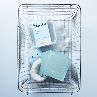 Дорожній набір мініатюр для очищення шкіри Needly Cleansing Travel Kit, 3 в 1 8809455424094 Купити в Україні