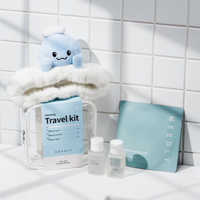 Дорожній набір мініатюр для очищення шкіри Needly Cleansing Travel Kit, 3 в 1 8809455424094 Купити в Україні